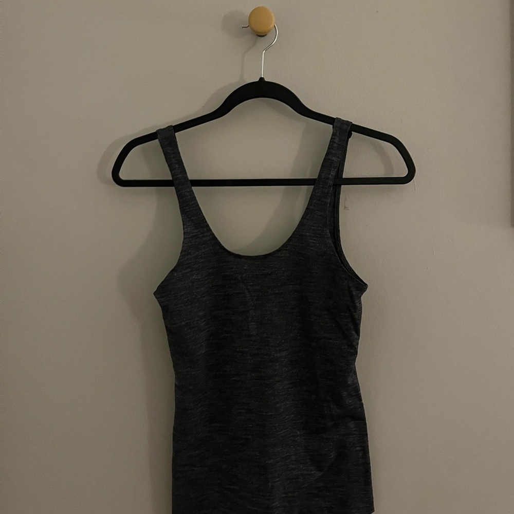 Lululemon Athletica Charcoal Tank Top
